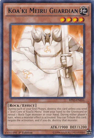Koa'ki Meiru Guardian [BP03-EN056] Rare