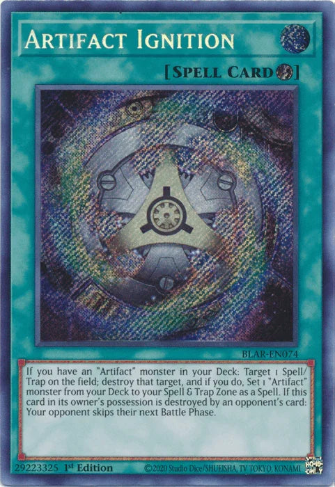 Artifact Ignition [BLAR-EN074] Secret Rare