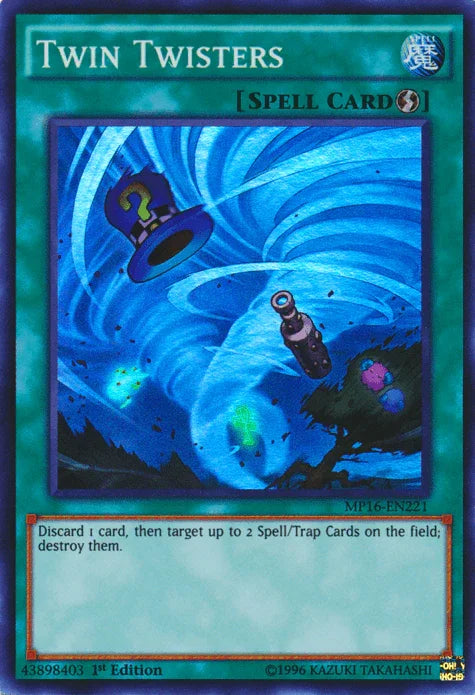 Twin Twisters [MP16-EN221] Super Rare