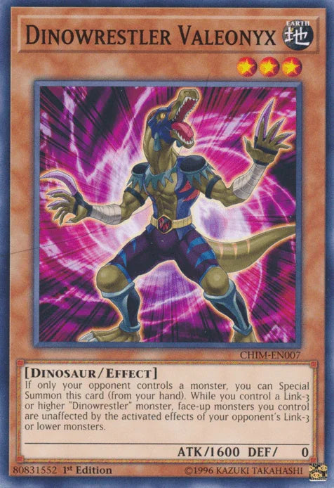 Dinowrestler Valeonyx [CHIM-EN007] Common