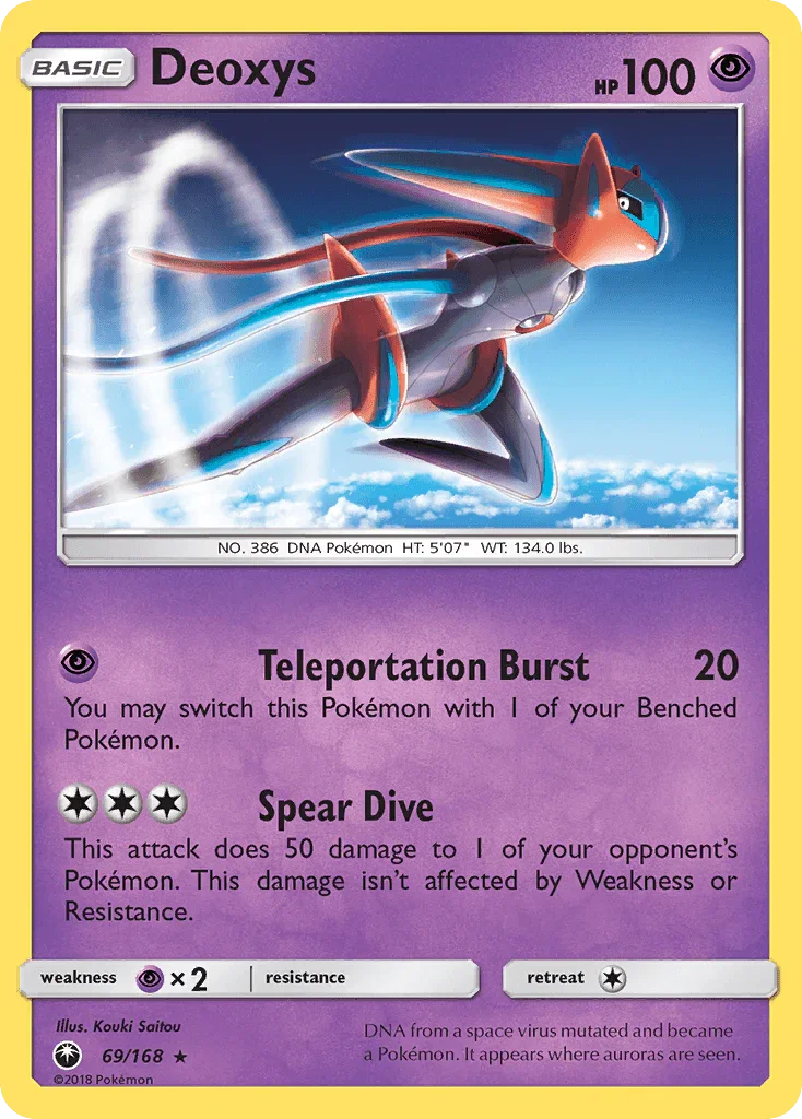 Deoxys (69/168) [Sun & Moon: Celestial Storm]