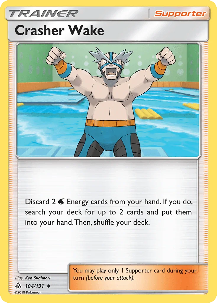 Crasher Wake (104/131) [Sun & Moon: Forbidden Light]