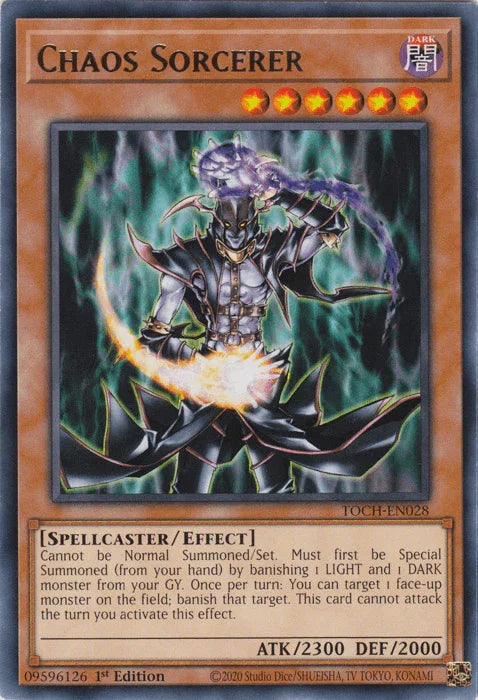Chaos Sorcerer [TOCH-EN028] Rare
