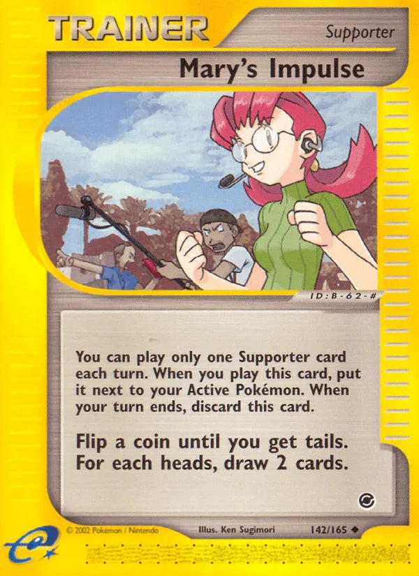 Mary's Impulse (142/165) [Expedition: Base Set]