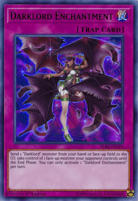 Darklord Enchantment [BLRR-EN103] Ultra Rare
