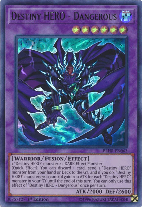Destiny Hero - Dangerous [BLHR-EN063] Ultra Rare