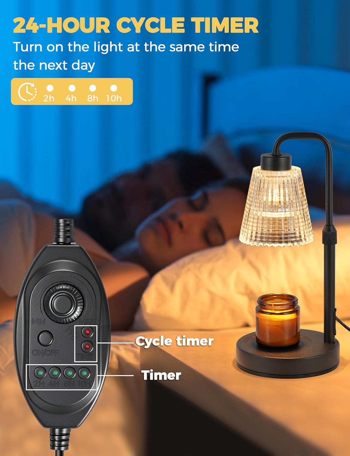 Flame-Free Candle Warmer Lamp