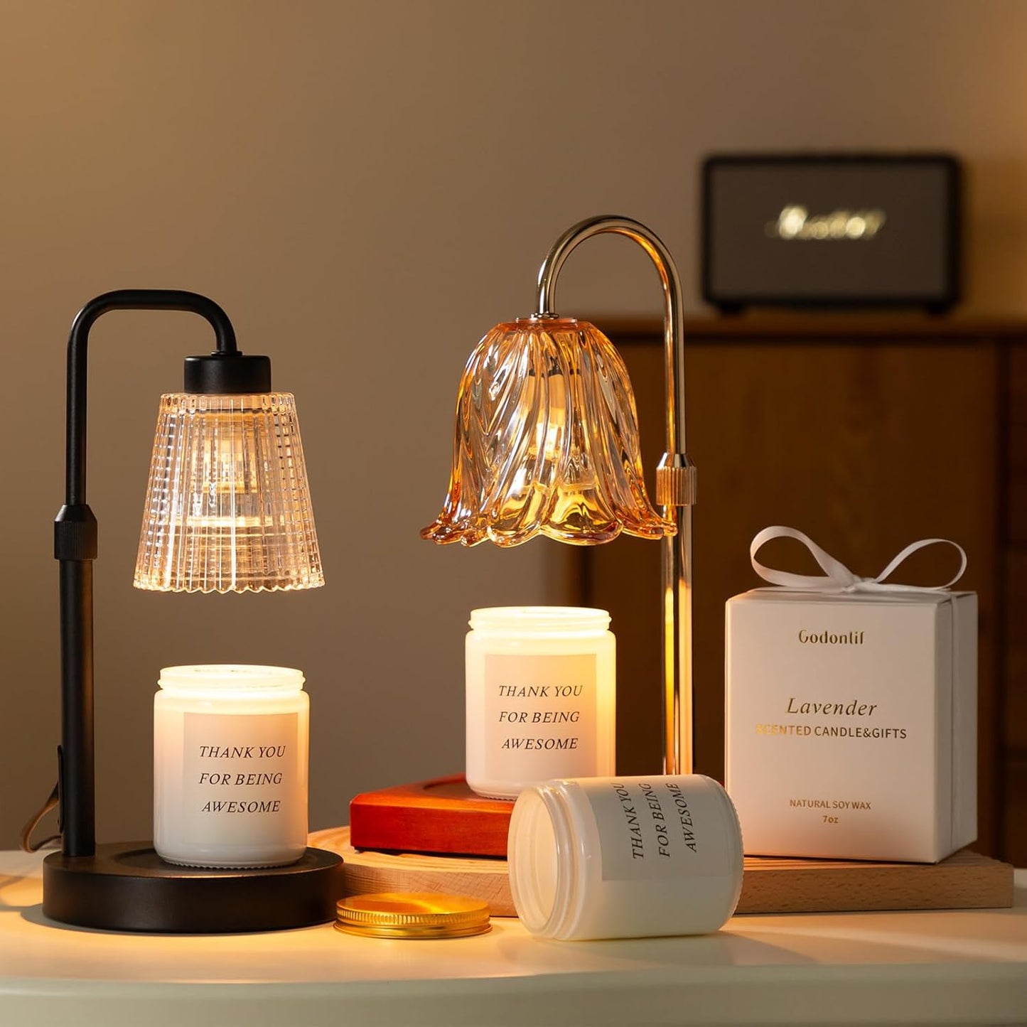 Flame-Free Candle Warmer Lamp