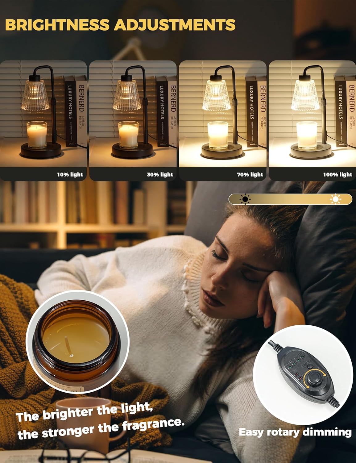 Flame-Free Candle Warmer Lamp